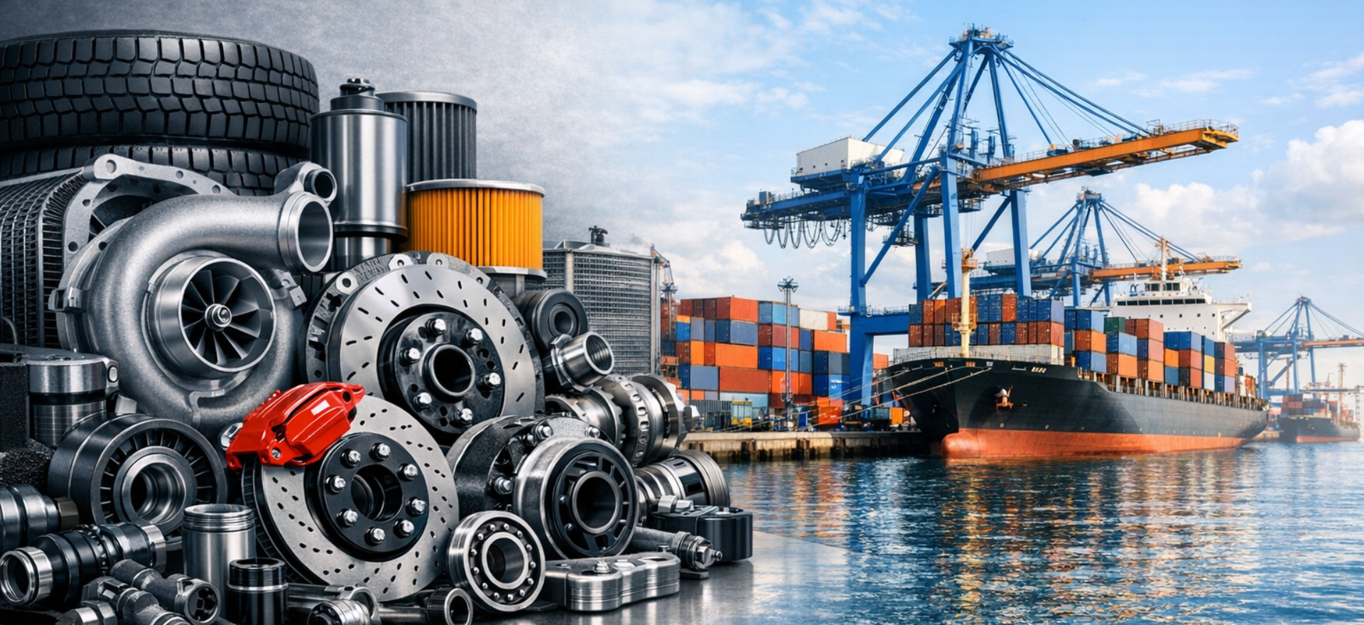A2Z Exports automotive parts export operations